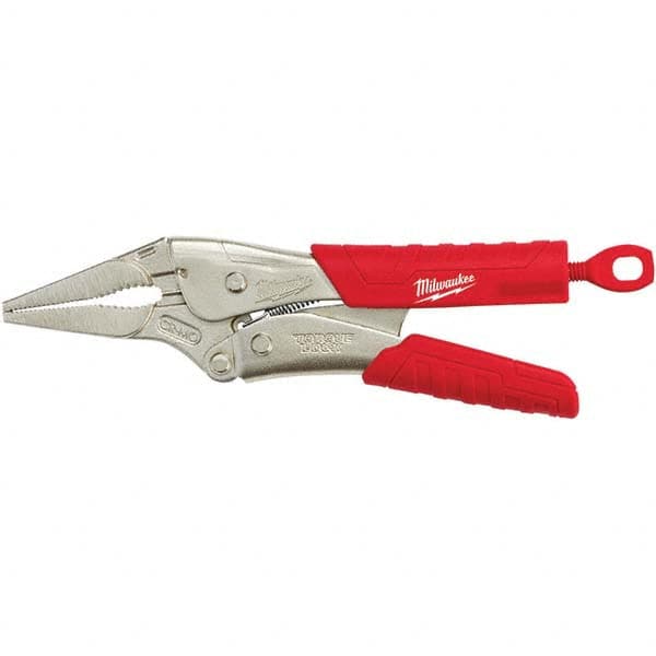 Milwaukee Tool - Locking Pliers Plier Type: Locking Pliers Jaw Style: Long Nose - Eagle Tool & Supply