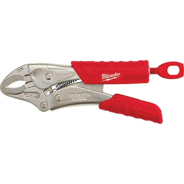 Milwaukee Tool - Locking Pliers Plier Type: Locking Pliers Jaw Style: Curved Jaw - Eagle Tool & Supply