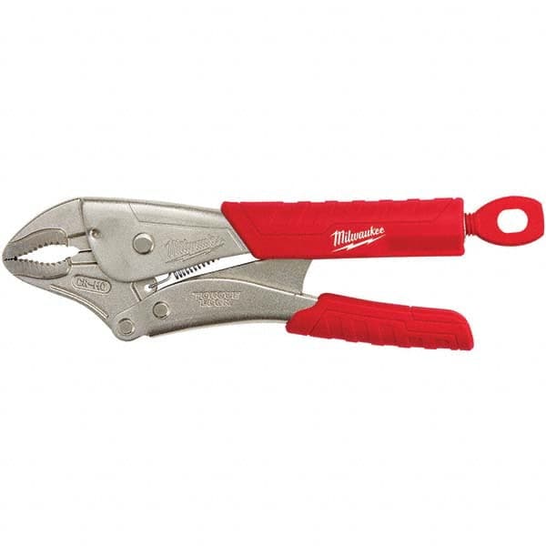 Milwaukee Tool - Locking Pliers Plier Type: Locking Pliers Jaw Style: Curved Jaw - Eagle Tool & Supply