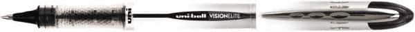 Uni-Ball - Roller Ball 0.5mm Stick Pen - Black - Eagle Tool & Supply