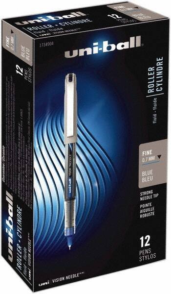 Uni-Ball - Roller Ball 0.7mm Stick Pen - Blue - Eagle Tool & Supply