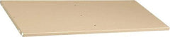 Tennsco - Light Gray, Steel, Cabinet Shelf - 36" Wide x 24" Deep Body - Eagle Tool & Supply