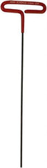 Bondhus - 2.5mm Hex, T-Handle Cushion Grip, Hex Key - 243mm OAL, Metric System of Measurement - Eagle Tool & Supply