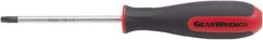 GearWrench - T20 Torx Driver - 4" Blade Length, 8" OAL, Standard Handle - Eagle Tool & Supply