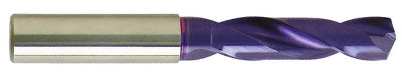 9.5mm Dia. - Carbide HP 3XD Drill-140Â° Point-nano-A - Eagle Tool & Supply