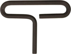 Bondhus - 3/8" Hex, T-Handle Cushion Grip, Hex Key - 4-1/2" OAL, Protanium High Torque Steel, Inch System of Measurement - Eagle Tool & Supply