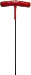 Bondhus - 3mm Hex, T-Handle Cushion Grip, Ball End Hex Key - 196mm OAL, Protanium High Torque Steel, Metric System of Measurement - Eagle Tool & Supply