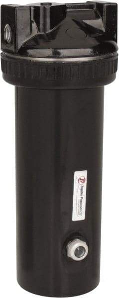 PRO-SOURCE - 25 CFM at 100 psi Inlet, 25 CFM at 100 psi Outlet, In-line Desiccant Dryer - 1/2" NPT Inlet/Outlet x 13" Long x 5" Wide x 13" High - Eagle Tool & Supply