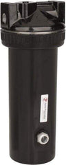PRO-SOURCE - 25 CFM at 100 psi Inlet, 25 CFM at 100 psi Outlet, In-line Desiccant Dryer - 1/2" NPT Inlet/Outlet x 13" Long x 5" Wide x 13" High - Eagle Tool & Supply