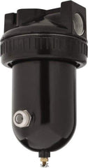PRO-SOURCE - 300 CFM Oil/Water Condensate Separation Filter - 1" 250 psi, Manual Drain - Eagle Tool & Supply