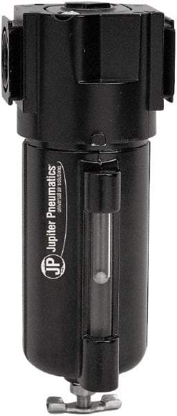 PRO-SOURCE - 75 CFM Oil/Water Condensate Separation Filter - 3/8" 250 psi, Manual Drain - Eagle Tool & Supply