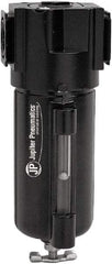 PRO-SOURCE - 75 CFM Oil/Water Condensate Separation Filter - 3/8" 250 psi, Manual Drain - Eagle Tool & Supply