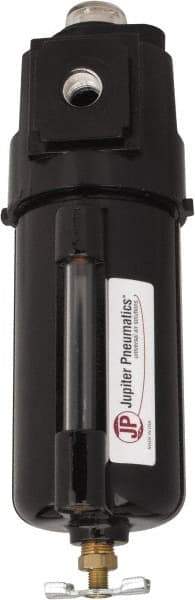 PRO-SOURCE - 45 CFM Oil Removal Filter - 3/8" 250 psi, Manual Drain - Eagle Tool & Supply