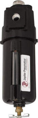 PRO-SOURCE - 53 CFM Oil Removal Filter - 1/2" 250 psi, Manual Drain - Eagle Tool & Supply