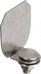 National Mfg. - Galvanized, Box Rail End Cap - Use with Round Rail - Eagle Tool & Supply