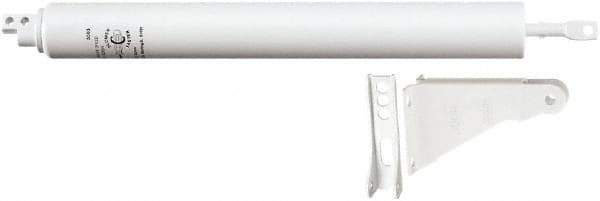 National Mfg. - 11-1/4" Closer Body Length, Storm & Screen Door Closer Manual Damper - White Finish - Eagle Tool & Supply
