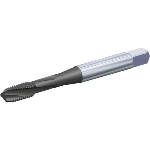 Kennametal - 1/2-13 UNC 3 Flute 3B Modified Bottoming Spiral Flute Tap - Vanadium High Speed Steel, Oxide Finish, 3-3/8" OAL, Right Hand Flute, Right Hand Thread, H3, Series T692 - Eagle Tool & Supply