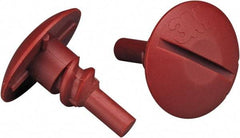 3M - Power Sander Button - For Use with 1-1/2 to 3 x 1/4 x 3/8" Center Hole Unitized Wheels - Eagle Tool & Supply