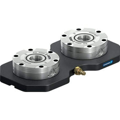 Schunk - NSL Manual CNC Quick Change Clamping Module - 2 Module Center, Top Mount, 7,500 kN Retention Force, 6 bar (87 Lb/Sq In) Unlocking Pressure, 0.005mm Repeatability - Eagle Tool & Supply