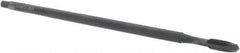 Kennametal - #10-32 UNF 3 Flute H3 Oxide Finish High Speed Steel Spiral Point Extension Tap - Plug Chamfer, 6" OAL, 2B/3B Class of Fit, Series T820 - Exact Industrial Supply