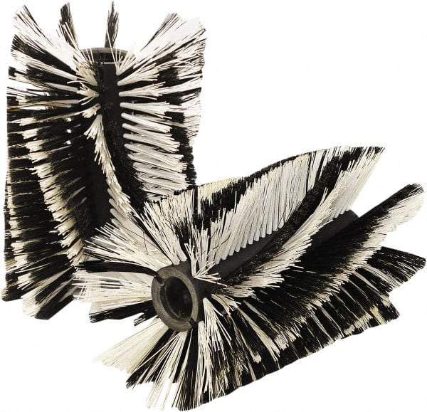 Trynex - 40" Long x 12" Wide Rotary Snow Brush - 12 Single Row Stiff Bristles, For SWB-400 - Eagle Tool & Supply