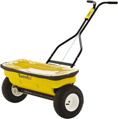 Trynex - 160 Lb Polyethylene Walk Behind Drop Landscape Spreader - 12" Pneumatic Wheels - Eagle Tool & Supply