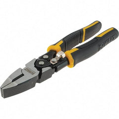 DeWALT - Pliers Type: Compound Joint Pliers Jaw Type: Linesman - Eagle Tool & Supply