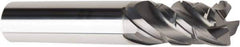 American Tool Service - 3/8", 4 Flute, Single End, Solid Carbide, 0.02" Corner Radius End Mill - 2-1/2" OAL, Right Hand Flute, 7/8" LOC, Right Hand Cut - Eagle Tool & Supply