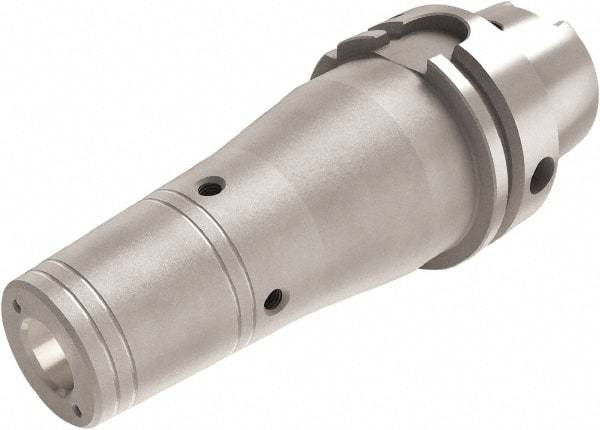 Seco - 10mm Hole Diam, HSK100A Taper Shank Shrink Fit Tool Holder & Adapter - 6.299" Projection, 1.063" Nose Diam, 1.673" Clamping Depth, 40,000 RPM, Through Coolant - Exact Industrial Supply