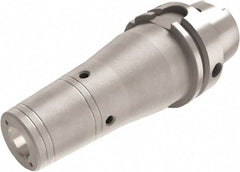 Seco - 10mm Hole Diam, HSK100A Taper Shank Shrink Fit Tool Holder & Adapter - 6.299" Projection, 1.063" Nose Diam, 1.673" Clamping Depth, 40,000 RPM, Through Coolant - Exact Industrial Supply