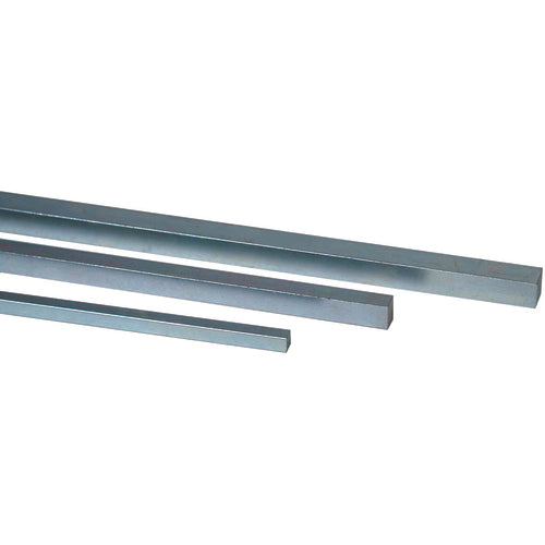 10mm × 8mm Stainless Steel Keystock 1 Meter Length - Exact Industrial Supply