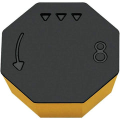 Walter - OPHX0504 A57 Grade WAK15 Carbide Milling Insert - TiCN/Al2O3/TiN Finish, 0.1874" Thick, 1/2" Inscribed Circle - Eagle Tool & Supply