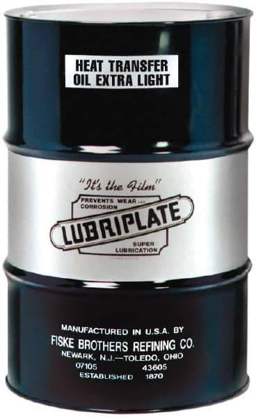 Lubriplate - 55 Gal Drum, Mineral Heat Transfer Oil - SAE 10, ISO 32, 6 cSt at 100°C, 34 cSt at 40°C - Eagle Tool & Supply