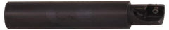 Kennametal - 1-1/4" Cut Diam, 0.392" Max Depth of Cut, 1-1/4" Shank Diam, 8" OAL, Indexable Square Shoulder End Mill - EC10.., EP10.. Inserts, Cylindrical Shank, 0° Lead Angle, Through Coolant - Eagle Tool & Supply