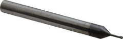 Scientific Cutting Tools - #2-56 UNC, 0.065" Cutting Diam, 3 Flute, Solid Carbide Helical Flute Thread Mill - Internal Thread, 0.2" LOC, 2-1/2" OAL, 1/4" Shank Diam - Eagle Tool & Supply