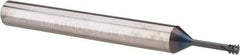 Scientific Cutting Tools - #6-32 UNC, 0.1" Cutting Diam, 3 Flute, Solid Carbide Helical Flute Thread Mill - Internal Thread, 0.4" LOC, 2-1/2" OAL, 1/4" Shank Diam - Eagle Tool & Supply