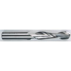 1/8" Dia. - 2-1/4" OAL - Solid CBD - TiAlN - Ball Nose SE EM - 2 FL - Eagle Tool & Supply