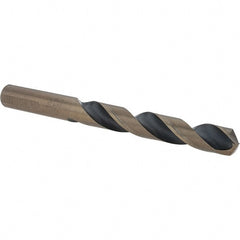 Cle-Force - 7/16" High Speed Steel, 135° Point, Round with Flats Shank Maintenance Drill Bit - Eagle Tool & Supply