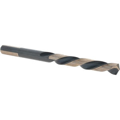 Cle-Line - 5/16" High Speed Steel, 135° Point, Round with Flats Shank Maintenance Drill Bit - Eagle Tool & Supply