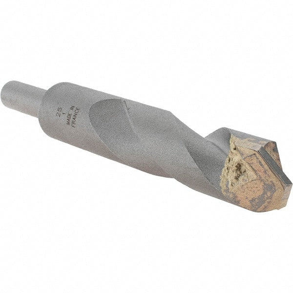 Cle-Line - 1" Diam, Straight Shank, Carbide-Tipped Rotary & Hammer Drill Bit - Eagle Tool & Supply