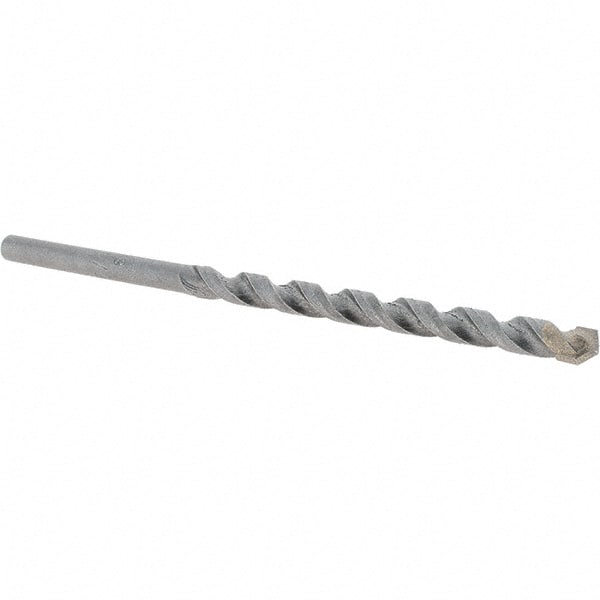 Cle-Line - 5/16" Diam, Straight Shank, Carbide-Tipped Rotary & Hammer Drill Bit - Eagle Tool & Supply