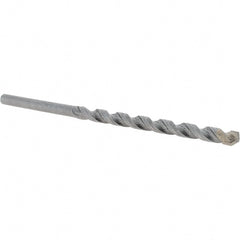 Cle-Line - 5/16" Diam, Straight Shank, Carbide-Tipped Rotary & Hammer Drill Bit - Eagle Tool & Supply