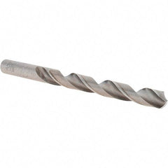 Cle-Force - 13/32" 118° High Speed Steel Jobber Drill - Bright Finish, Right Hand Cut, Spiral Flute, Straight Shank, 5-1/4" OAL, Standard Point - Eagle Tool & Supply