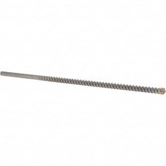 Cle-Line - 3/8" Carbide-Tipped Fast Spiral Drill Bit - Eagle Tool & Supply