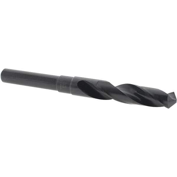 Cle-Force - 5/8" Drill, 118° Point, High Speed Steel Silver Deming & Reduced Shank Drill Bit - Eagle Tool & Supply