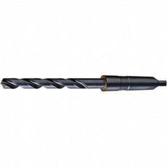 Cle-Force - 29/32", 3MT 118° Point High Speed Steel Taper Shank Drill Bit - Eagle Tool & Supply