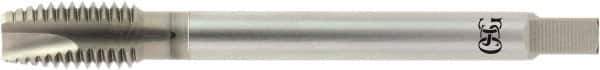 OSG - 1-12 UNF, 4 Flute, HR Finish, Powdered Metal Spiral Point Tap - Plug Chamfer, Right Hand Thread, 5-3/4" OAL, 2-9/16" Thread Length, 1.021" Shank Diam, 2B Class of Fit, Series 337NI - Exact Industrial Supply