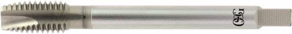 OSG - M24x3.00, 3 Flute, HR Finish, Powdered Metal Spiral Point Tap - Plug Chamfer, Right Hand Thread, 5-7/16" OAL, 2-9/16" Thread Length, 0.896" Shank Diam, 6H Class of Fit, Series 338NI - Exact Industrial Supply