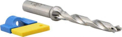 Iscar - 3/8" to 0.39" Diam, 8xD, 3" Max Depth, 1/2" Shank Diam, 5.38" OAL, Replaceable-Tip Drill - FCP, ICK, ICK-2M, ICM, ICN, ICP, iCP-2M Insert, 9 Seat Size, 57716797 Toolholder, Series SumoCham - Eagle Tool & Supply