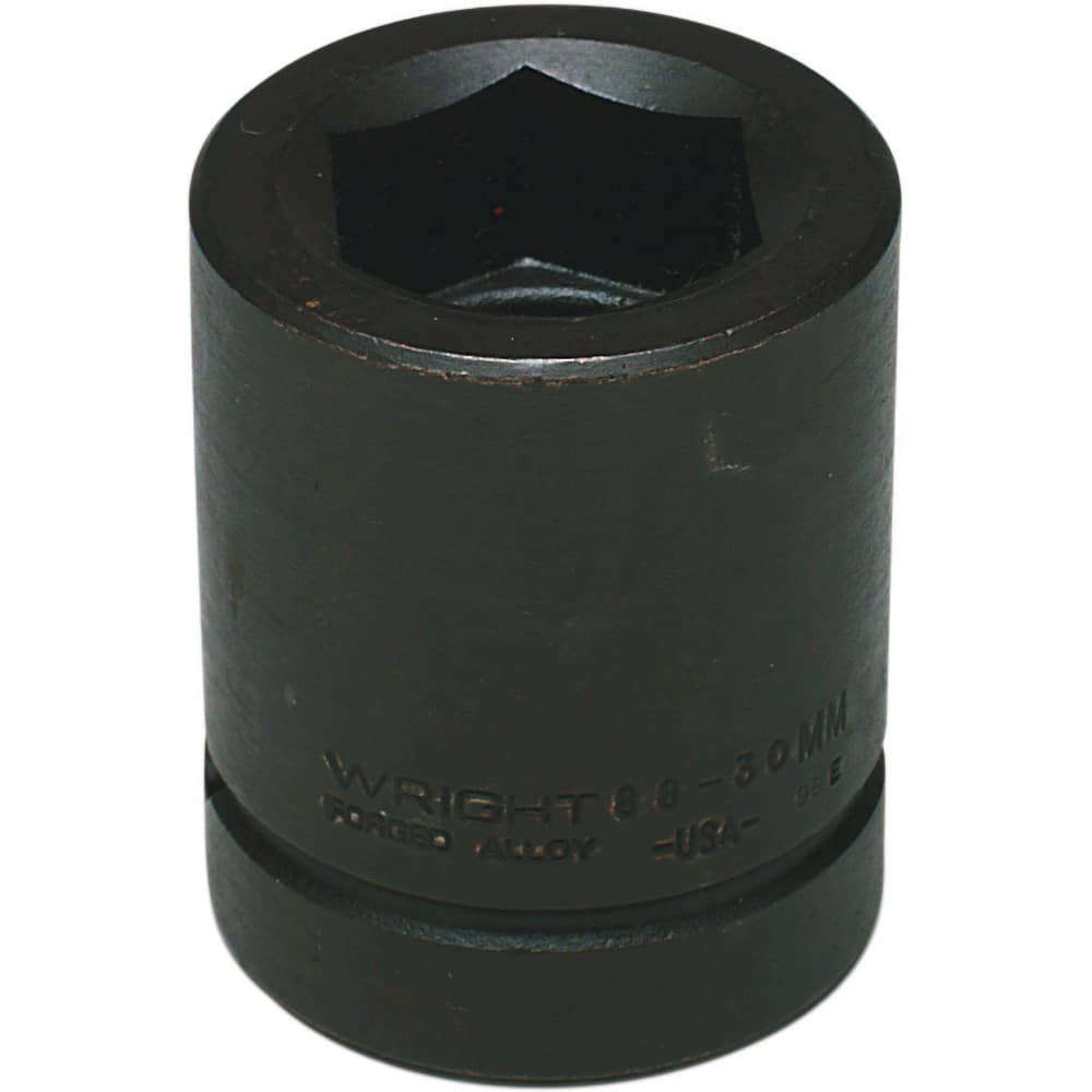 Wright Tool & Forge - Impact Sockets; Drive Size: 1 ; Size (mm): 55.0000 ; Type: Standard ; Style: Impact Socket ; Style: Impact Socket ; Style: Impact Socket - Exact Industrial Supply